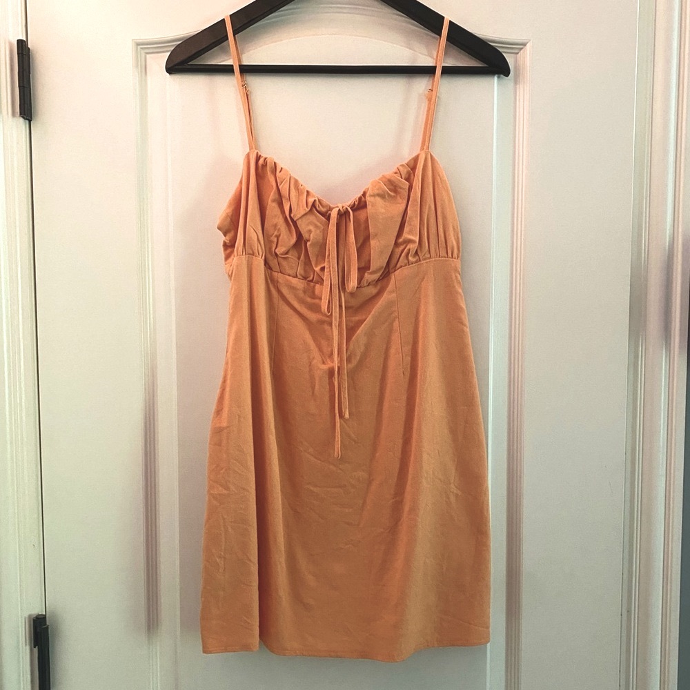 Front-tie Dress